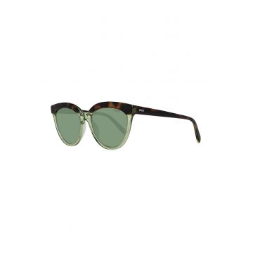 Ochelari de soare cat-eye cu detaliu logo