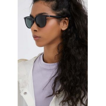 Ray-Ban ochelari de soare femei, culoarea negru