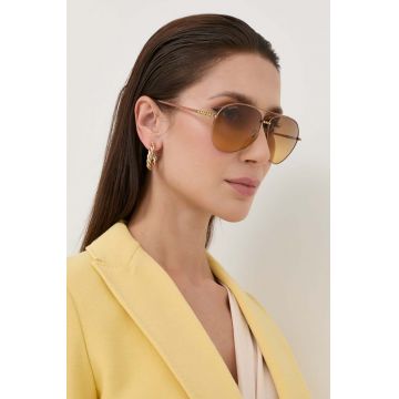 Swarovski ochelari de soare 56259294 MILLENIA femei, culoarea maro Swarovski ochelari de soare 56259294 MILLENIA femei, culoarea maro