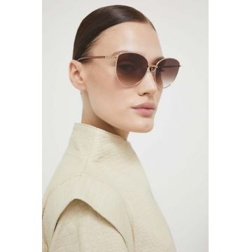 Swarovski ochelari de soare 56259308 MILLENIA femei, culoarea maro