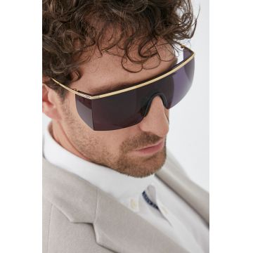Tom Ford ochelari de soare barbati, culoarea negru