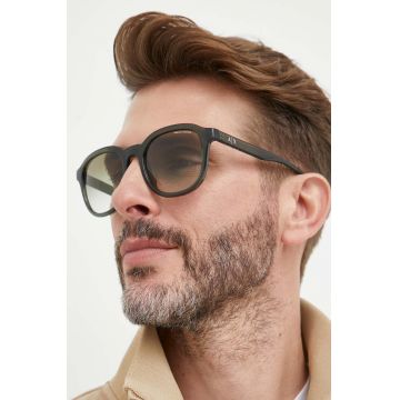 Armani Exchange ochelari de soare barbati, culoarea negru