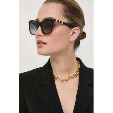 Carolina Herrera ochelari de soare femei, culoarea negru