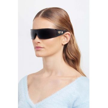 Chiara Ferragni ochelari de soare 7017/S femei, culoarea negru