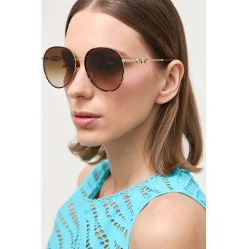 Michael Kors ochelari de soare femei, culoarea maro