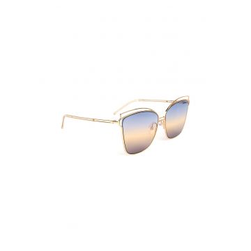 Ochelari cat-eye cu lentile oglinda