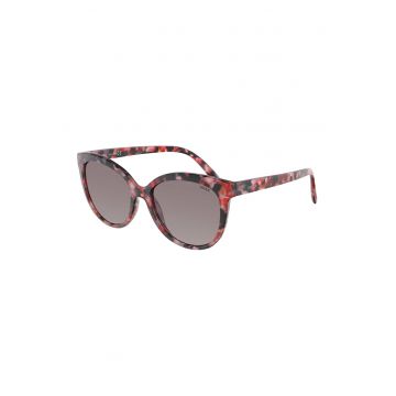 Ochelari de soare cat-eye cu lentile uni Ochelari de soare cat-eye cu lentile uni
