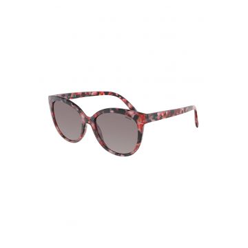 Ochelari de soare cat-eye cu lentile uni