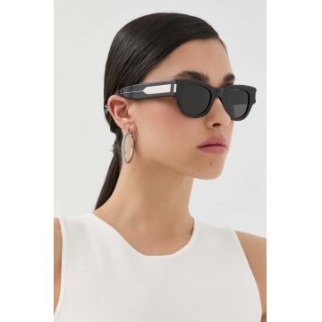 Saint Laurent ochelari de soare femei, culoarea negru