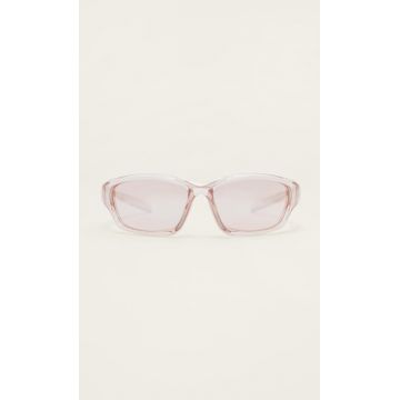 Stradivarius Ochelari Cu Ramă De Plastic Și Lentile Colorate Din Sticlă Nereciclabilă Roz Pastel M