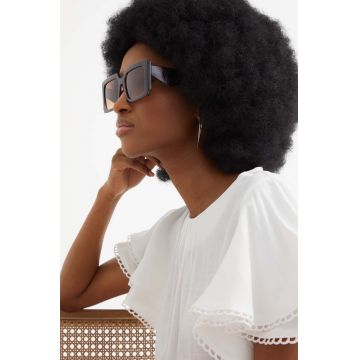 Answear Lab ochelari de soare femei, culoarea maro Answear Lab ochelari de soare femei, culoarea maro