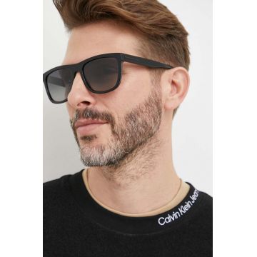 BOSS ochelari de soare barbati, culoarea maro