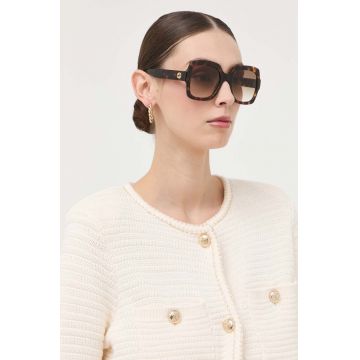 Gucci ochelari de soare femei, culoarea maro