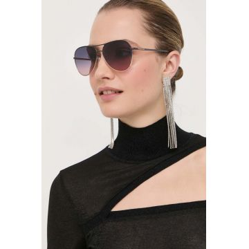 MICHAEL Michael Kors ochelari de soare femei, culoarea albastru marin