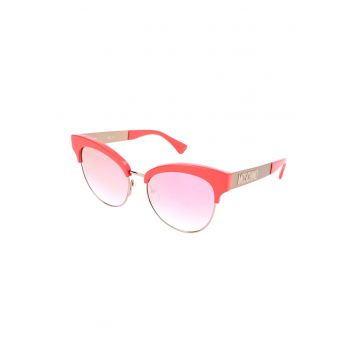 Ochelari de soare cat-eye cu logo