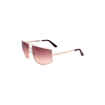 Ochelari de soare dreptunghiulari unisex cu lentile in degrade