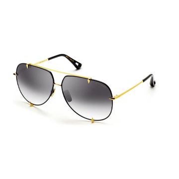 Ochelari de soare unisex Dita 23007 A BLK GLD 62