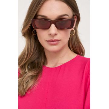 Gucci ochelari de soare femei, culoarea maro