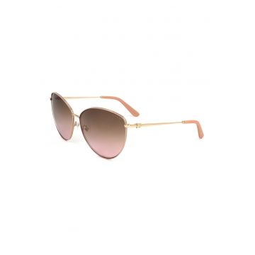 Ochelari de soare cat-eye cu lentile in degrade