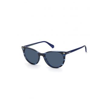 Ochelari de soare cat-eye polarizati - Albastru inchis/Albastru deschis