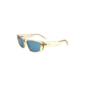 Ochelari de soare dreptunghiulari unisex cu lentile uni