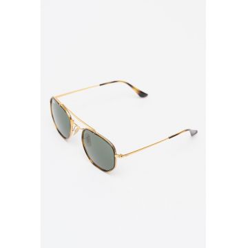 Ochelari de soare hexagonali unisex The Marshall II - Auriu/Maro