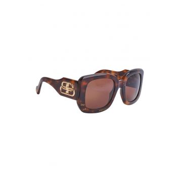Ochelari de soare patrati cu model logo Ochelari de soare patrati cu model logo