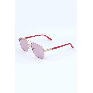 Ochelari de soare unisex cu lentile dreptunghiulare