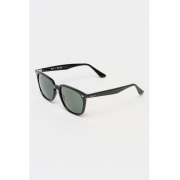 Ochelari de soare wayfarer unisex - Negru