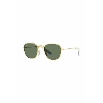 Ray-Ban ochelari de soare copii Frank Kids culoarea verde, 0RJ9557S