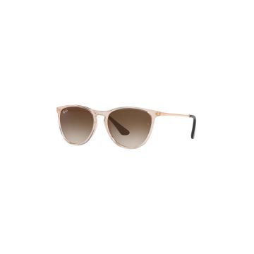 Ray-Ban ochelari de soare copii Junior Erika culoarea maro, 0RJ9060S