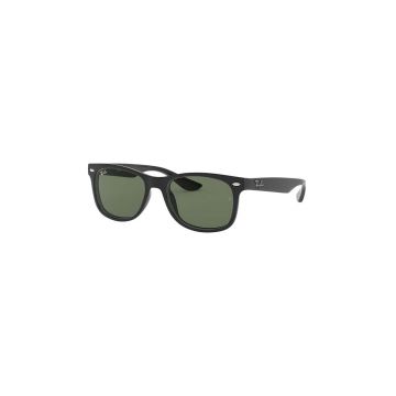 Ray-Ban ochelari de soare copii Junior New Wayfarer culoarea verde, 0RJ9052S