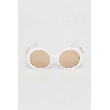 Aldo ochelari de soare CHASAN femei, culoarea alb, CHASAN.100