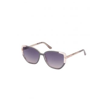 Ochelari de soare cat-eye cu aspect stralucitor