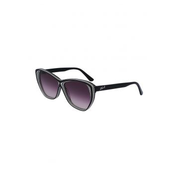 Ochelari de soare cat-eye cu lentile in degrade