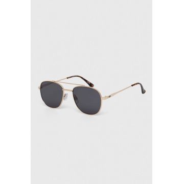 Vans ochelari de soare femei, culoarea auriu
