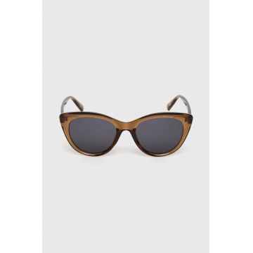 Vans ochelari de soare femei, culoarea maro