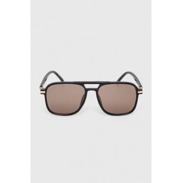 Aldo ochelari de soare CALIK barbati, culoarea negru, CALIK.001