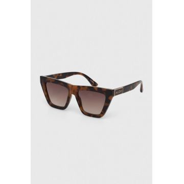 Aldo ochelari de soare GALALEVETH femei, culoarea maro, GALALEVETH.240