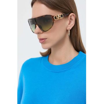 Michael Kors ochelari de soare femei, culoarea maro