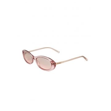 Ochelari de soare unisex ovali cu lentile uni