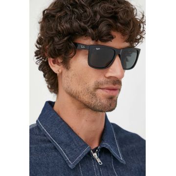 Ray-Ban ochelari de soare barbati, culoarea negru