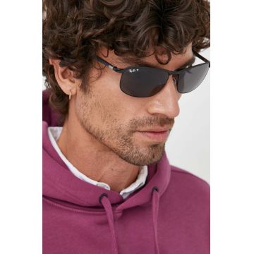 Ray-Ban ochelari de soare culoarea negru