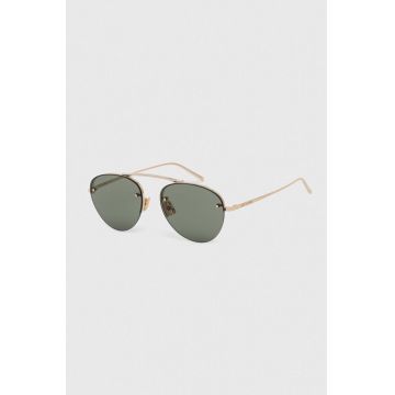 Saint Laurent ochelari de soare culoarea auriu