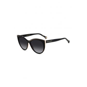 Ochelari de soare cat-eye cu logo
