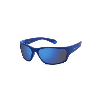 Ochelari de soare wrap cu lentile oglinda