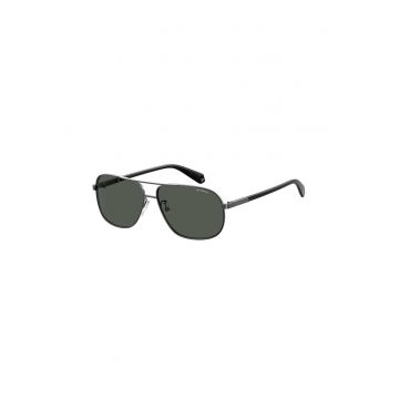 Ochelari de soare aviator - cu lentile polarizate si rame metalice