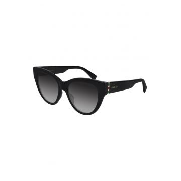 Ochelari de soare cat-eye cu logo discret