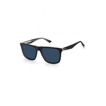 Ochelari de soare wayfarer polarizati cu lentile uni