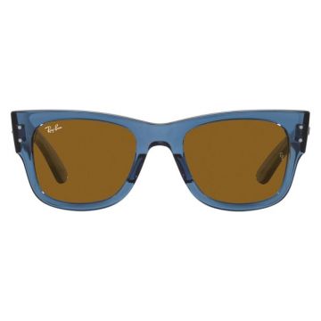 Ochelari de soare unisex Ray-Ban RB0840S 6680/73 Mega Wayfarer